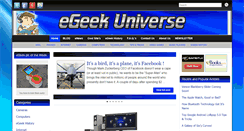 Desktop Screenshot of egeekuniverse.com